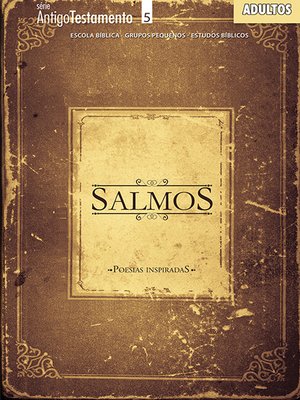 cover image of Salmos, Poesias Inspiradas--Guia do Professor